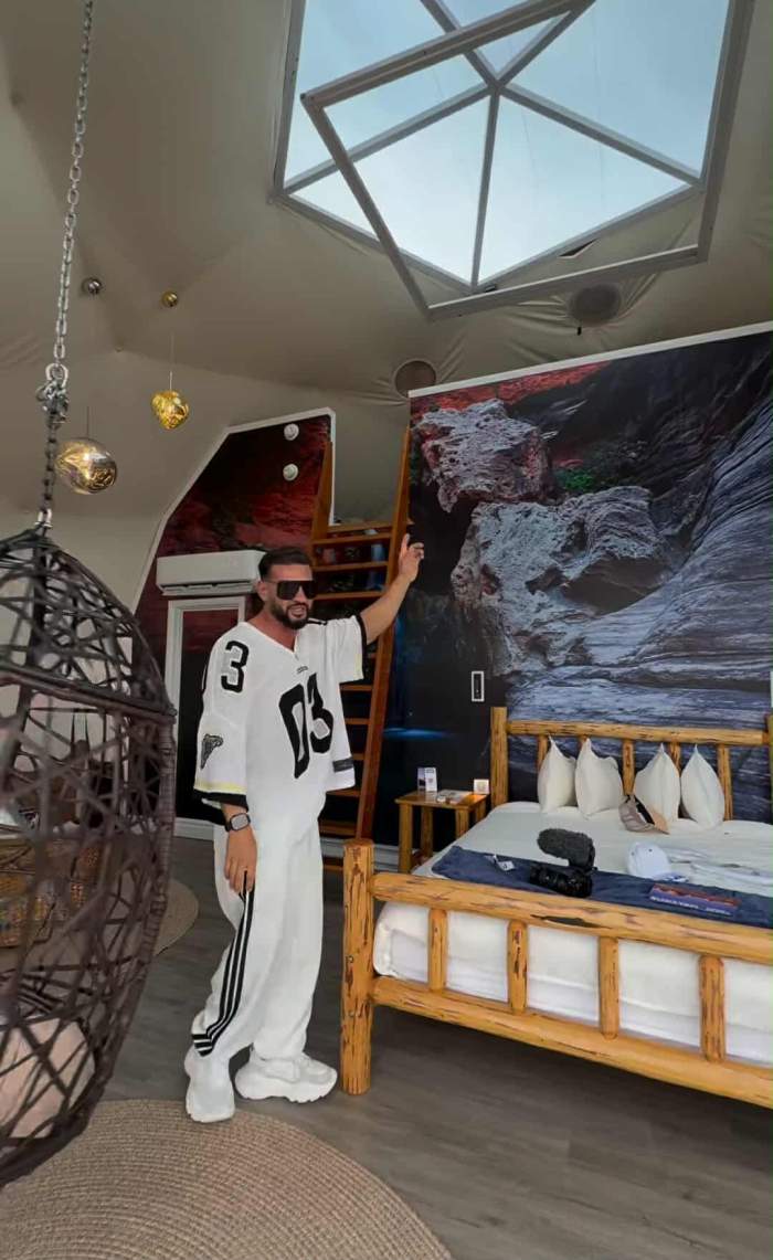 Cât a plătit Dorian Popa pentru o noapte de cazare într-un cort de lângă unul dintre cele mai căutate obiective turistice din America! Nici la hotel nu costă atât | FOTO