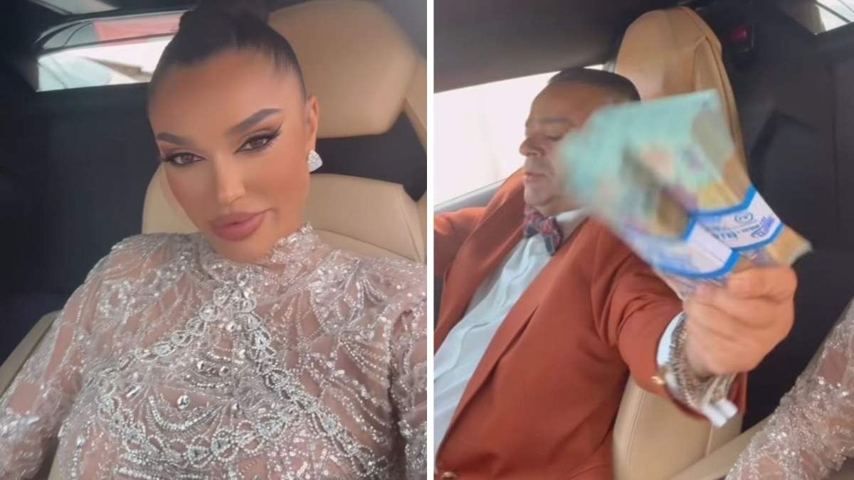 Karmen Minune, extravaganță la maximum! Concurenta de la Asia Express a fost nașă de botez. Cu ce mașină de lux a plecat spre eveniment | FOTO