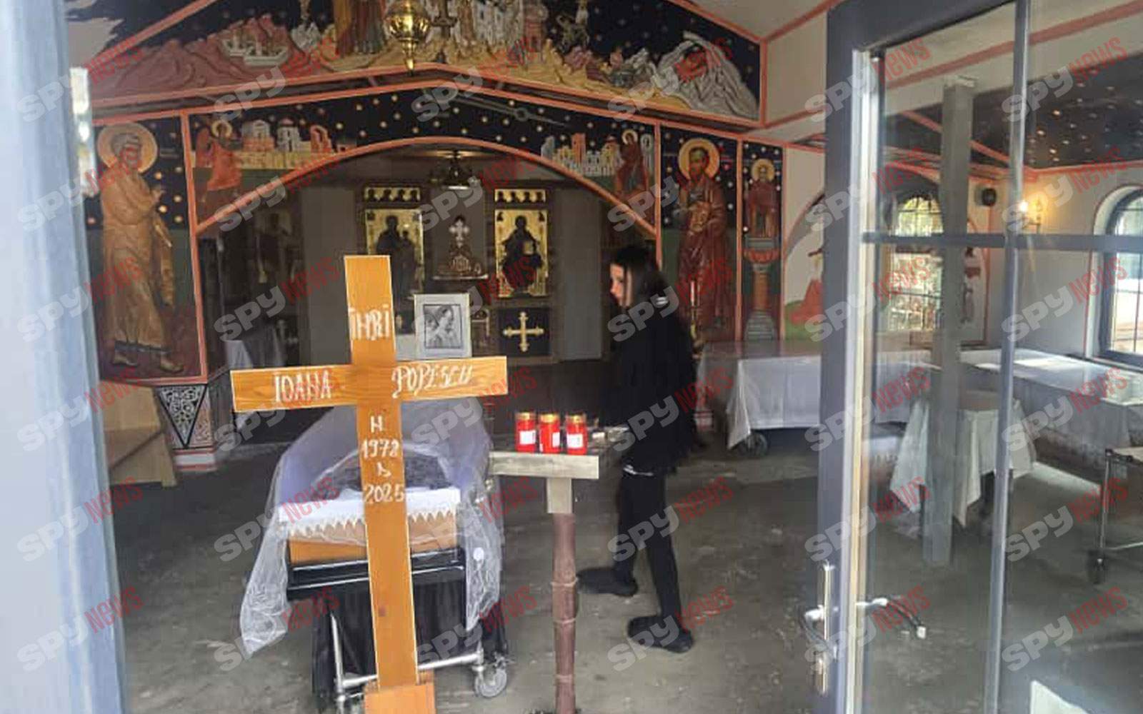 Trupul neînsuflețit al Ioanei Popescu a fost depus la capelă