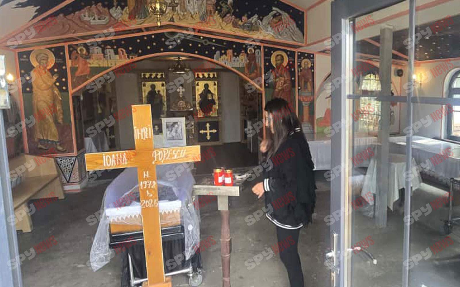Trupul neînsuflețit al Ioanei Popescu a fost depus la capelă