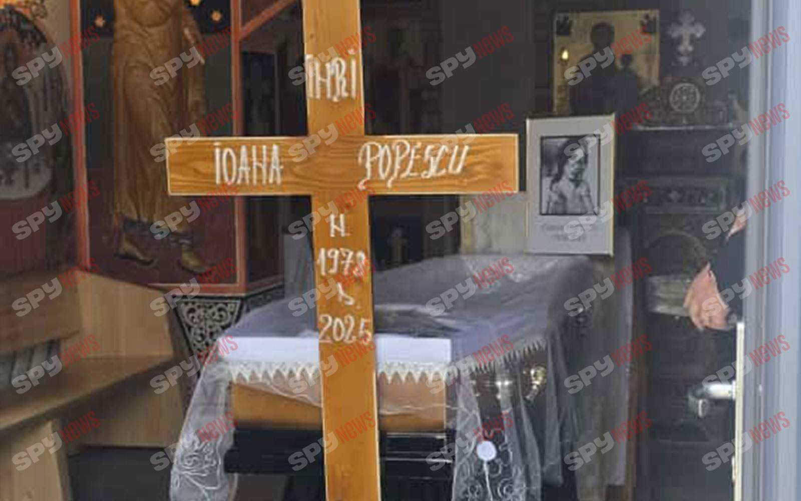 Trupul neînsuflețit al Ioanei Popescu a fost depus la capelă. Primele imagini 