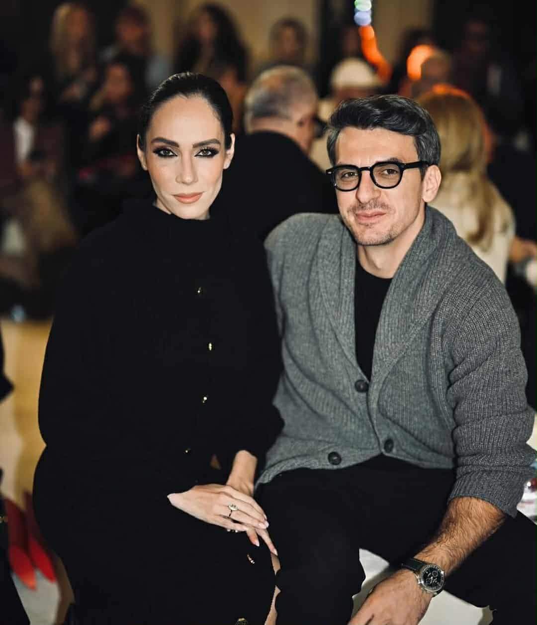 Alexandru Ion și soția lui, Evelyne Vîlcu.