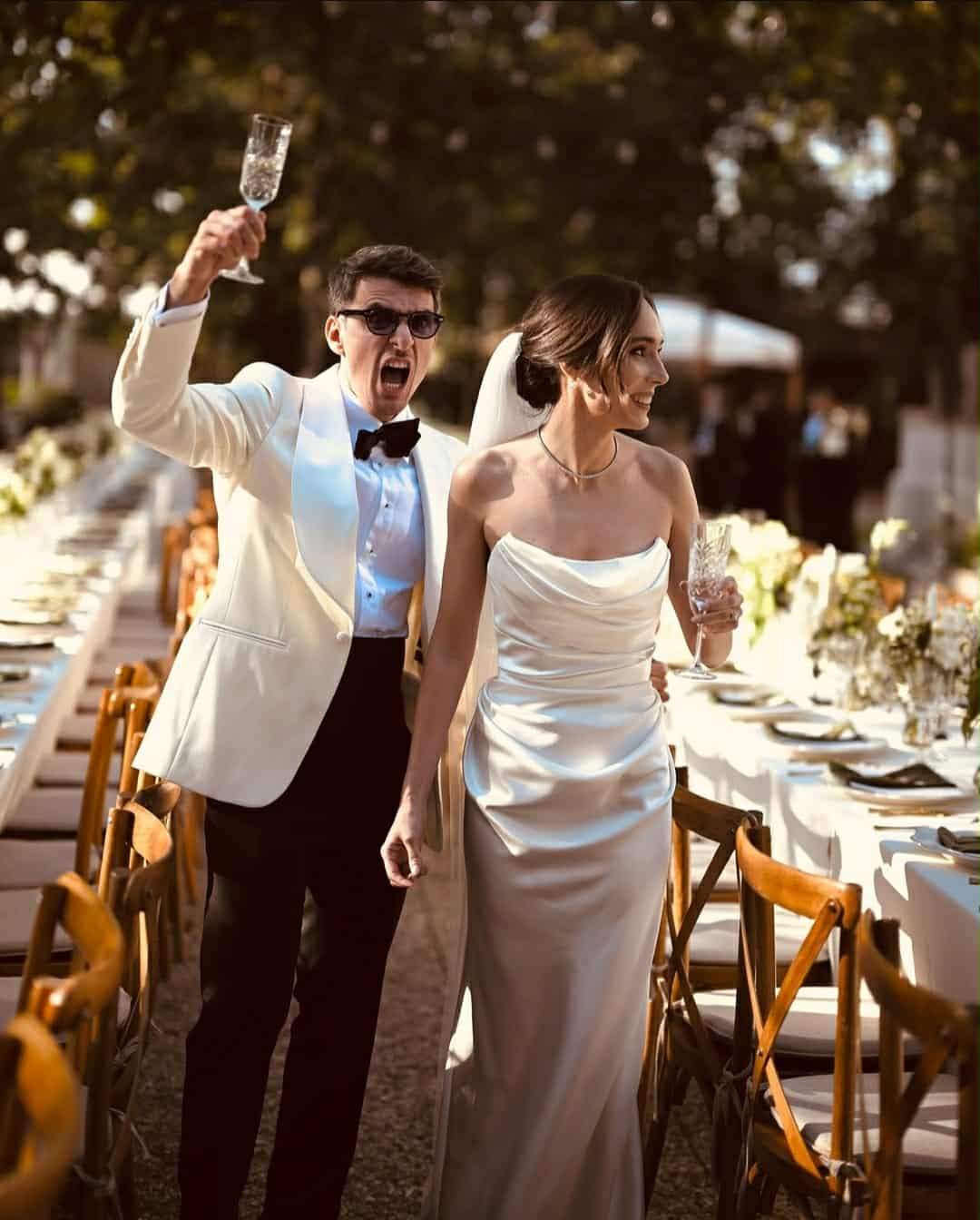 Alexandru Ion și soția lui, Evelyne Vîlcu.