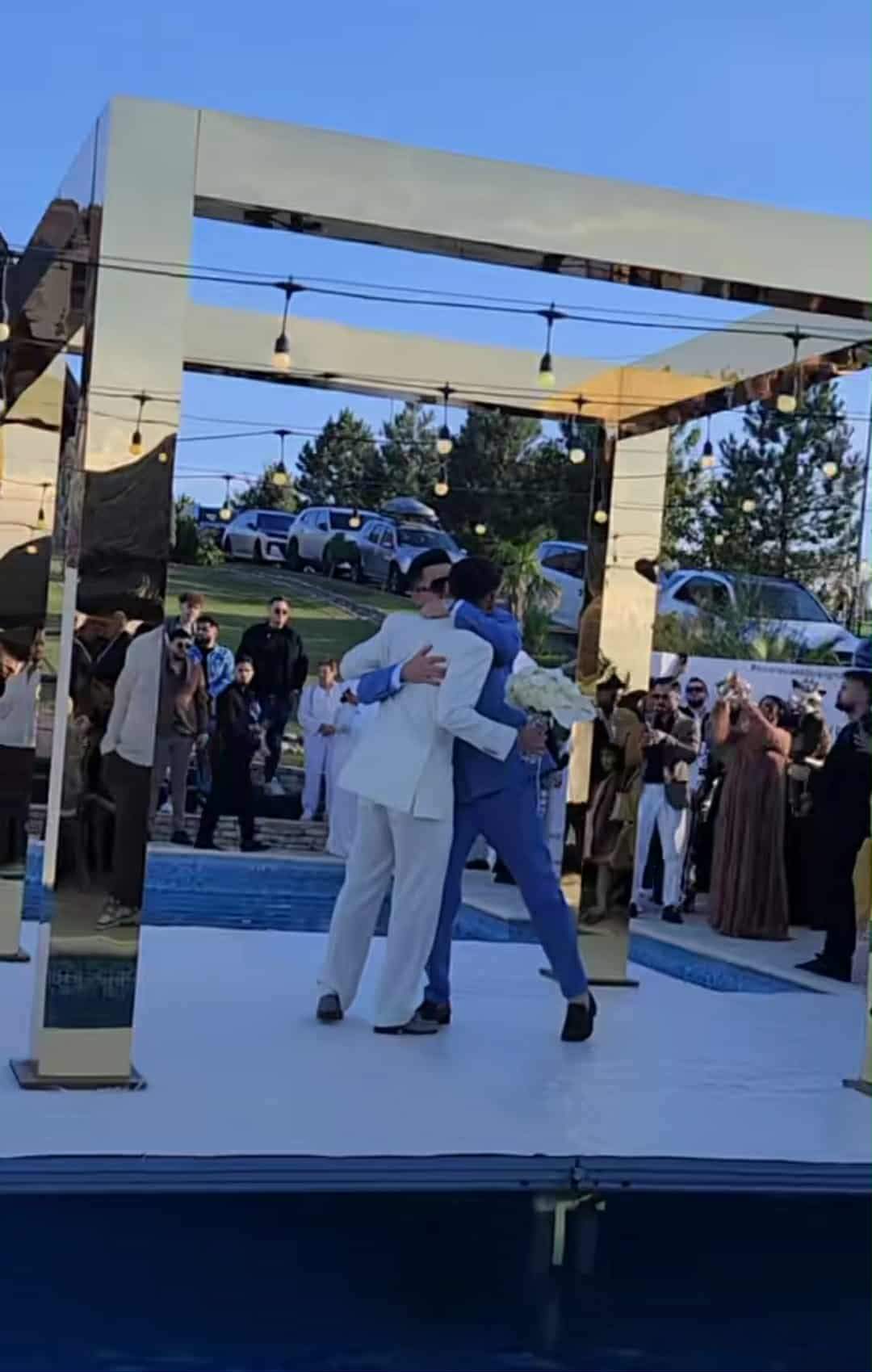 Fiul lui Costel Biju, Tony One, și Antonia s-au căsătorit! Ce decor de basm au la nuntă | FOTO