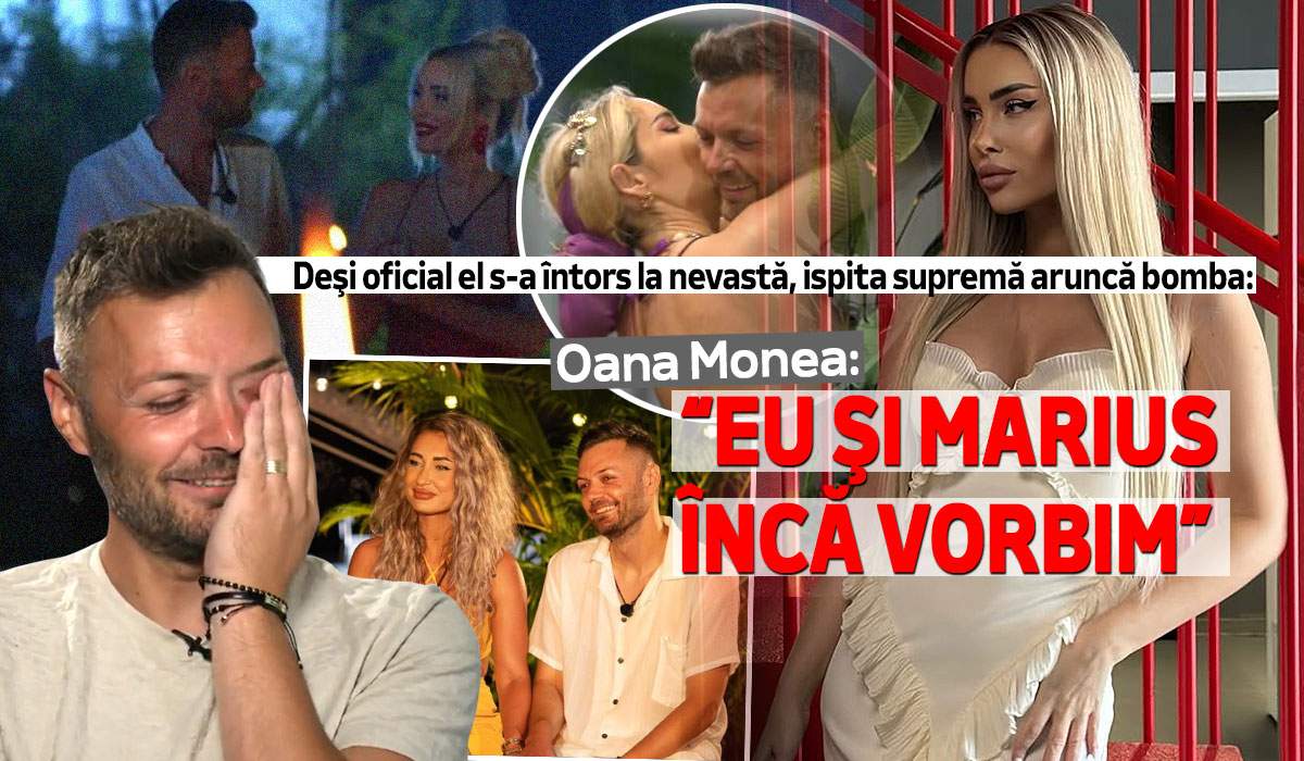 Deşi oficial Marius Avram s-a întors la nevastă, ispita supremă aruncă bomba după finala Insula Iubirii! Oana Monea: “Încă vorbim” | VIDEO