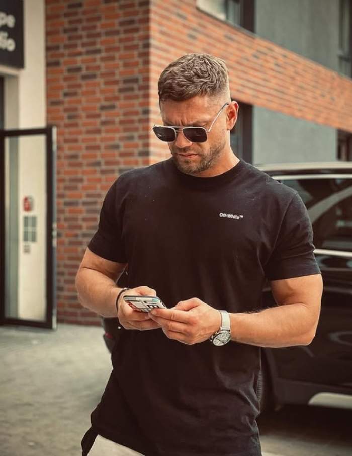 liviu trif sta pe telefon