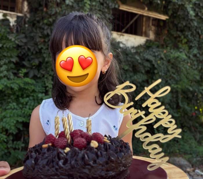 Cristina, soția lui Denis Ștefan, urare emoționantă de ziua fetiței ei! Dominique a împlinit 4 ani | FOTO