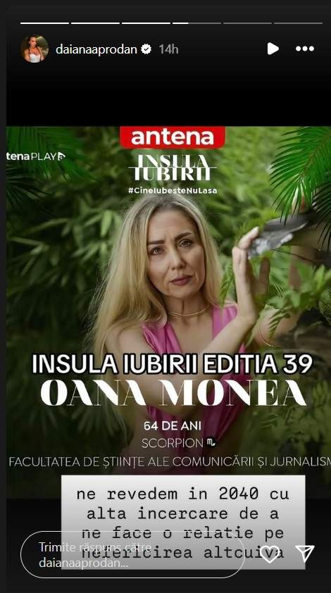 daiana prodan insula iubirii