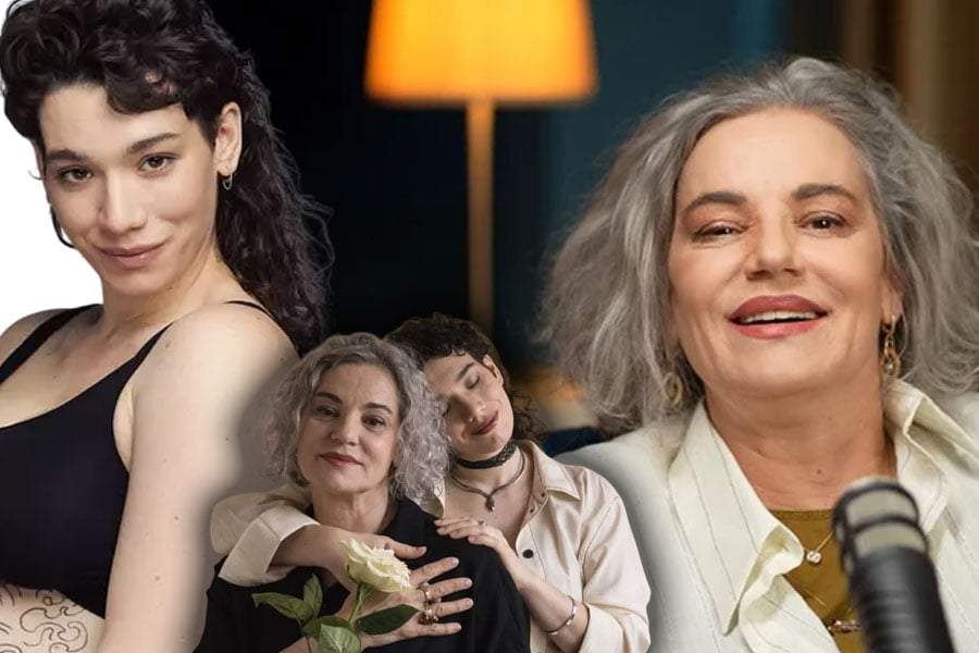 Maia Morgenstern și fiica ei, Cabiria