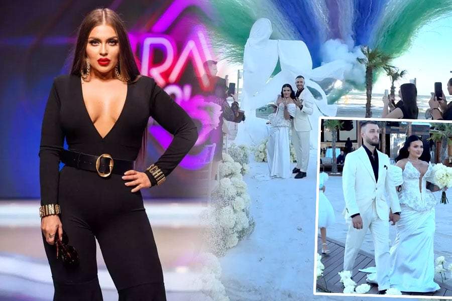 Oana Radu și logodnicul ei, Șerban Balaban
