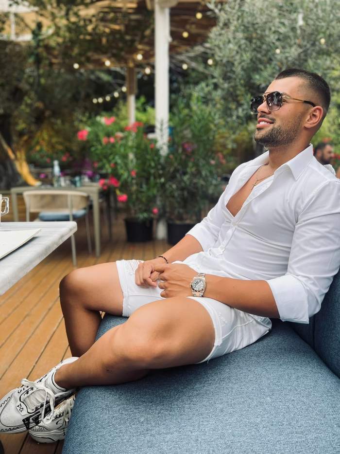 teo costache la o terasa