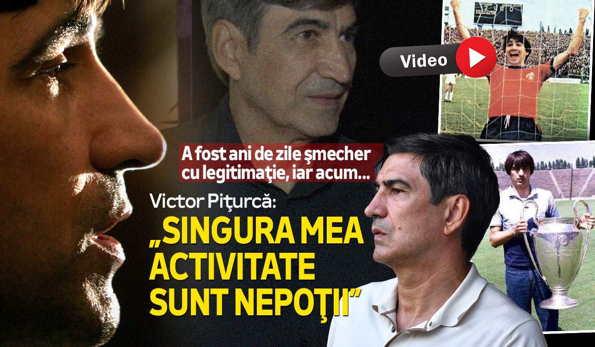 A fost ani de zile şmecher cu legitimaţie, iar acum..Victor Piţurcă: „Singura mea activitate sunt nepoţii”