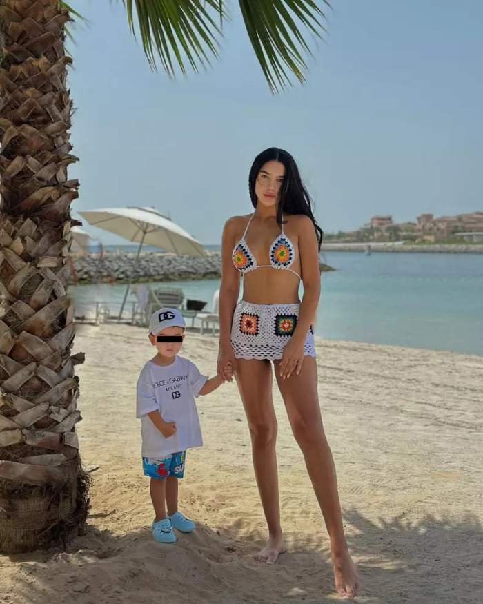 larisa udila si fiul