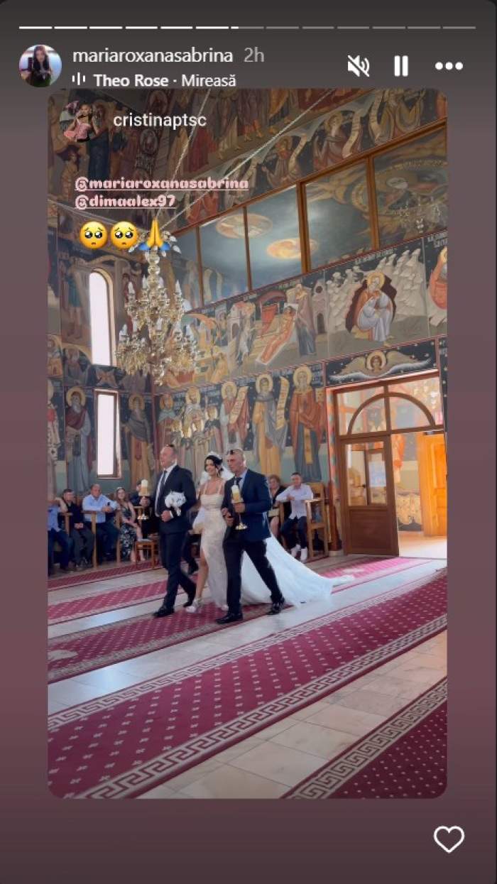 sabrina si dima mireasa