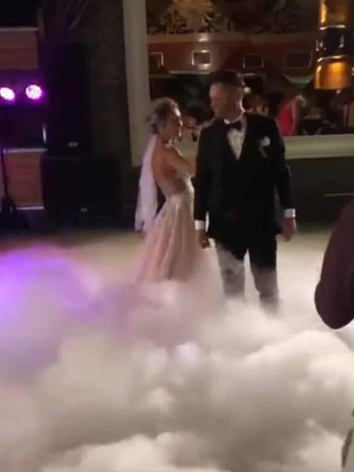 Cum a arătat dansul mirilor la nunta Mariei Avram cu Marius Avram! Imagini rare cu foștii concurenți de la Insula Iubirii | FOTO