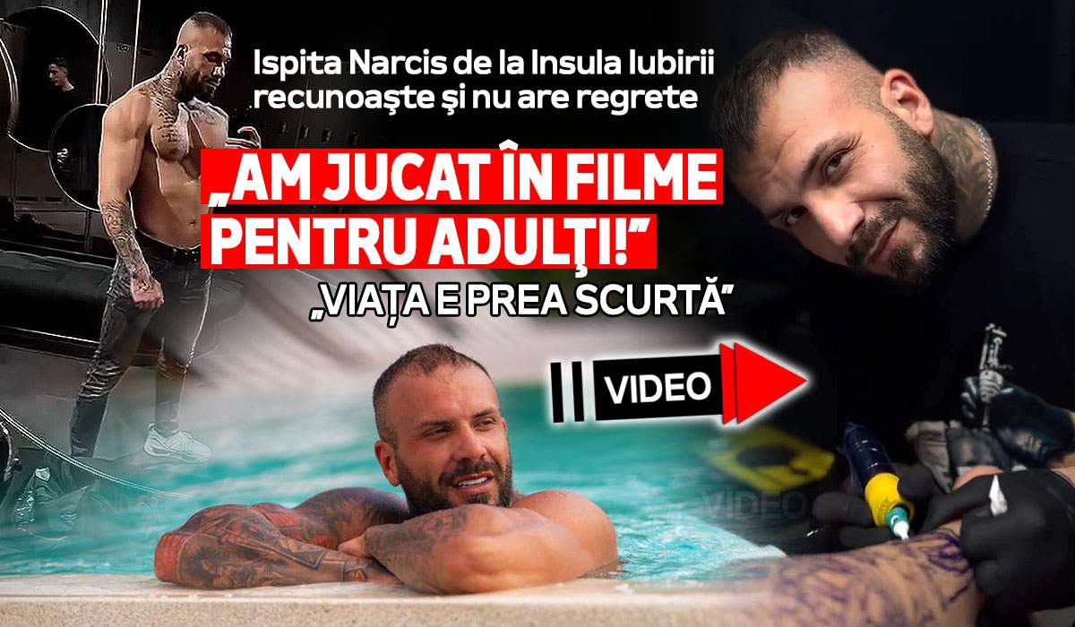 Ispita Narcis de la Insula Iubirii recunoaște și nu are regrete. „Am jucat în filme pentru adulți. Viața e prea scurtă” | VIDEO