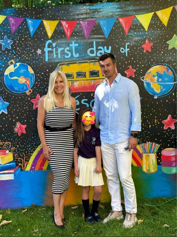 Elena Udrea, Adrian Alexandrov și fiica lor, Eva