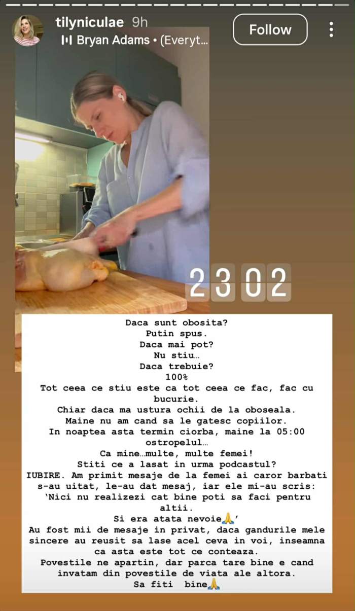 mesajul lui Tily Niculae