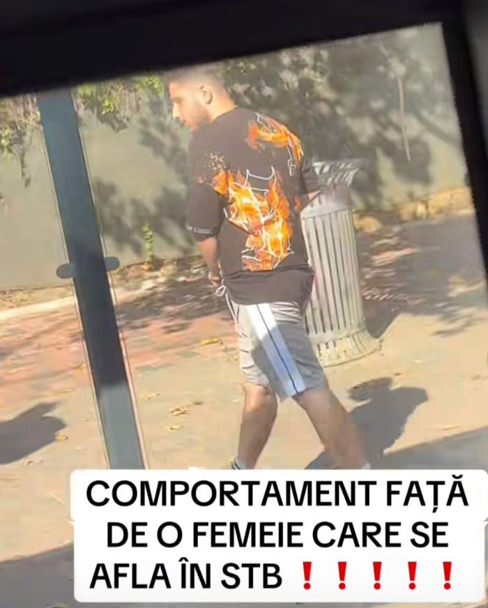 Reacția aprinsă a unui bărbat după ce ar fi fost atins de o femeie într-un mijloc de transport în comun. Ce a făcut tânărul | VIDEO