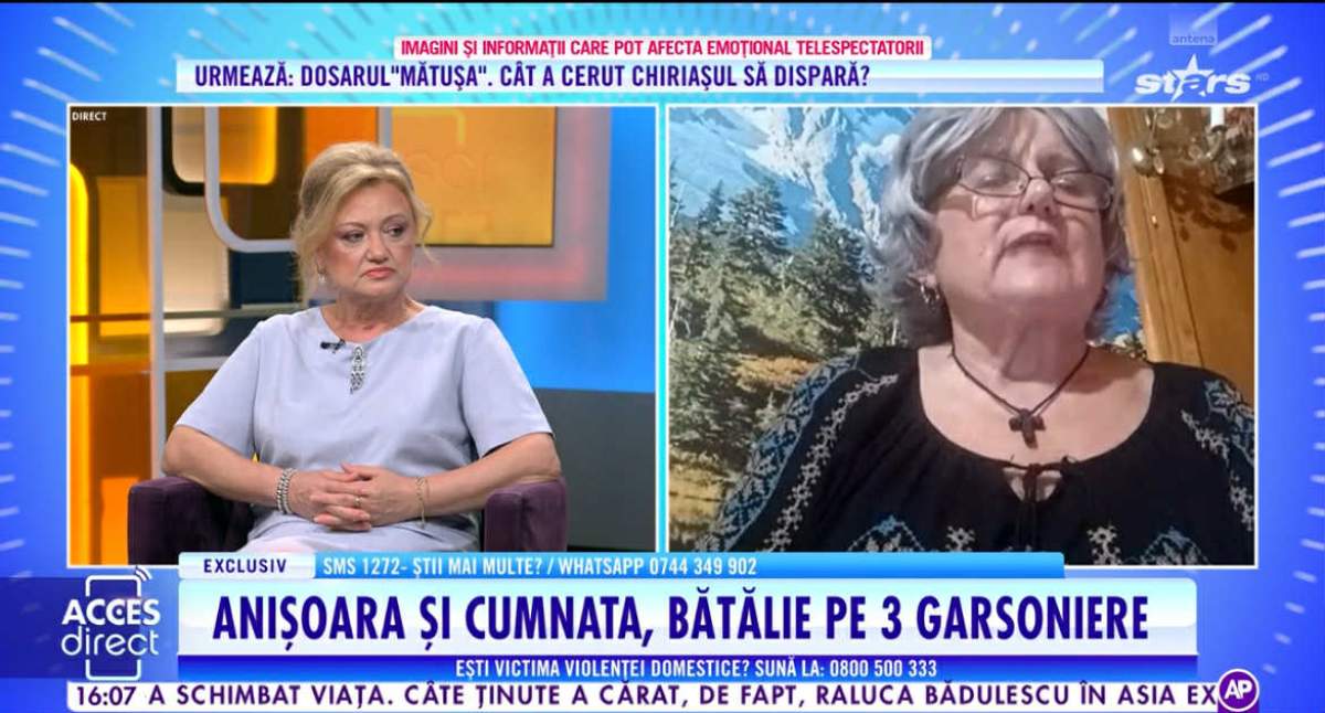 Acces Direct. Anișoara vrea să i se facă dreptate. A muncit trei decenii să strângă bani, iar acum fosta cumnată are pretenții la avere