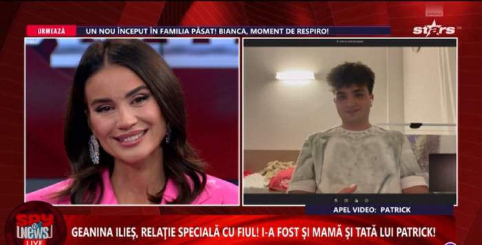 Geanina Ilieș, în lacrimi, în direct la SpyNews TV. Ce a emoționat-o pe frumoasa prezentatoare a Știrilor Antena Stars