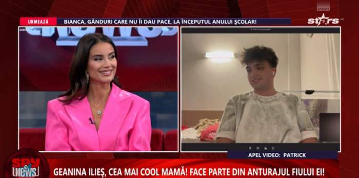 Geanina Ilieș, în lacrimi, în direct la SpyNews TV. Ce a emoționat-o pe frumoasa prezentatoare a Știrilor Antena Stars
