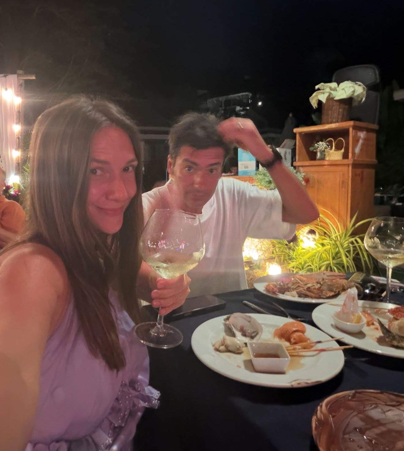 Adela Popescu și Radu Vâlcan, în vacanță