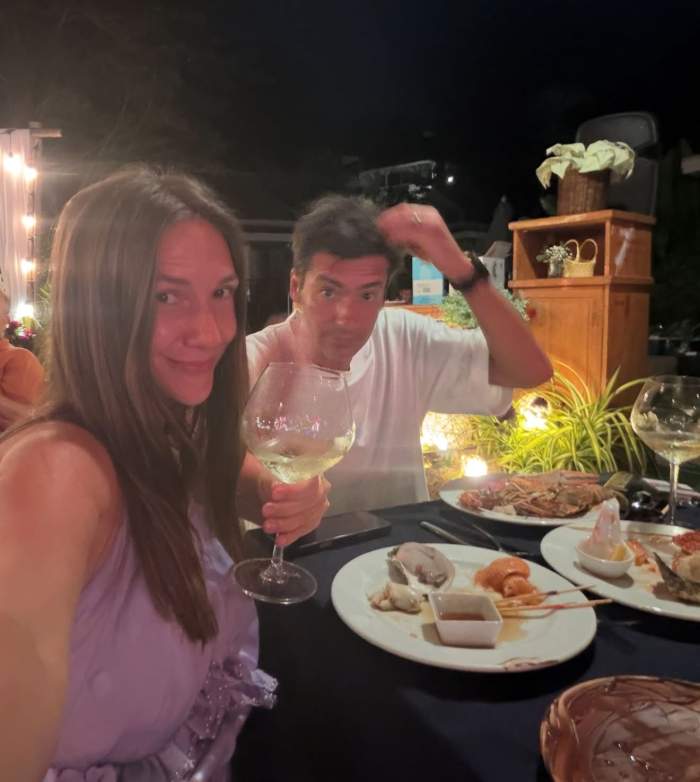 Adela Popescu și Radu Vâlcan, în vacanță