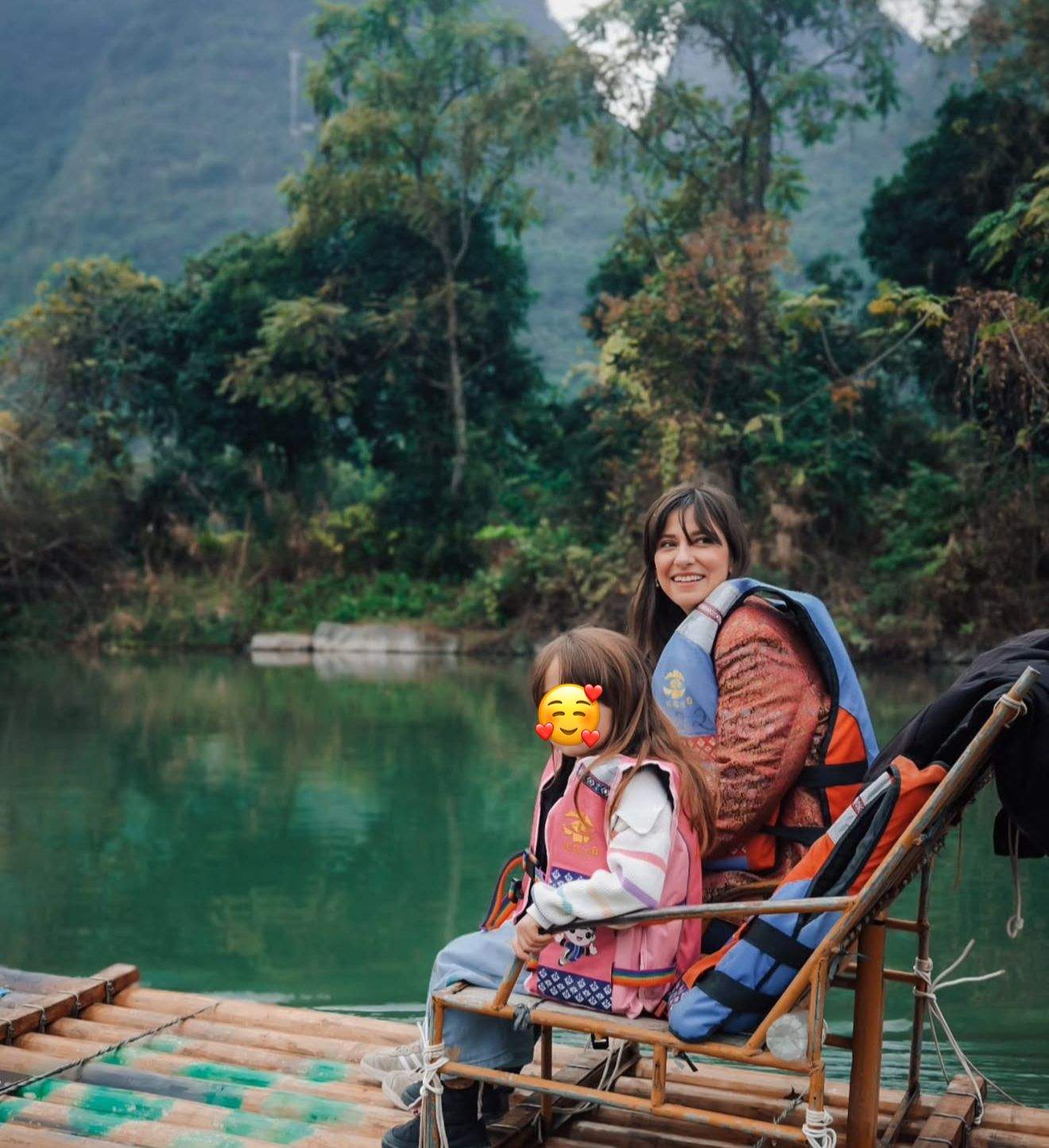 Dana Rogoz și fiica ei