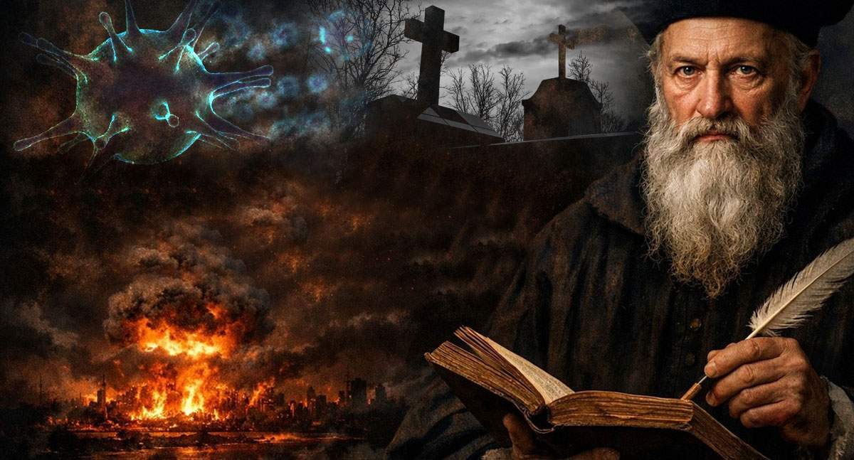 Predicțiile lui Nostradamus pentru 2026! Se anunță un an cu mult sânge vărsat