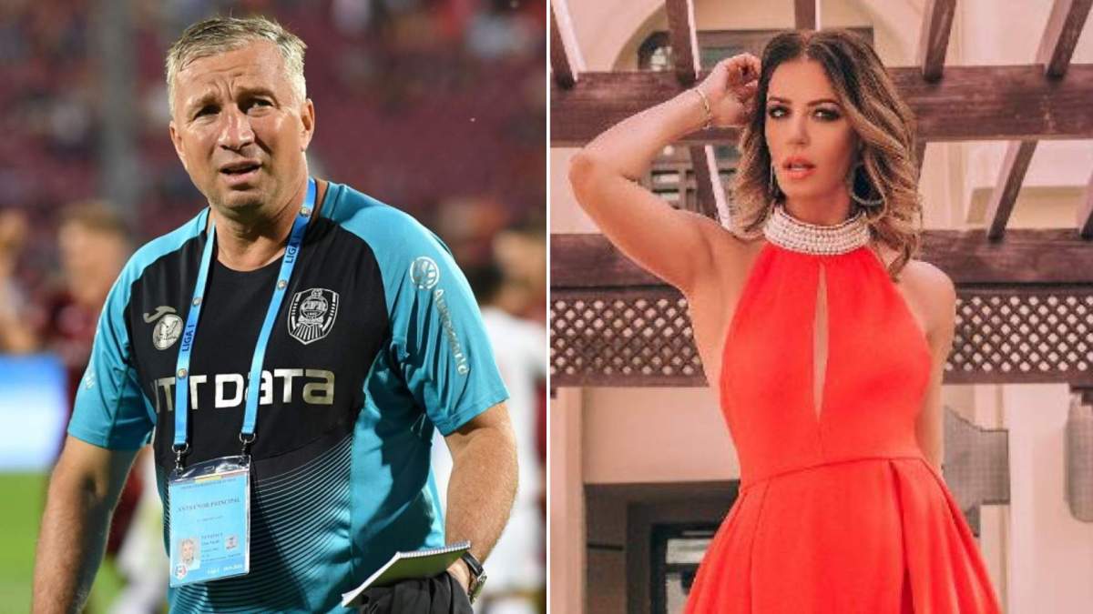 Colaj foto cu Dan Petrescu și soția