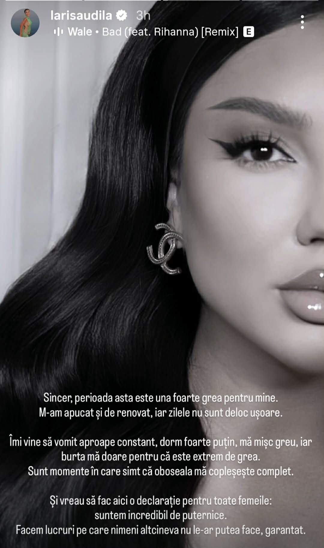 mesajul Larisei Udilă