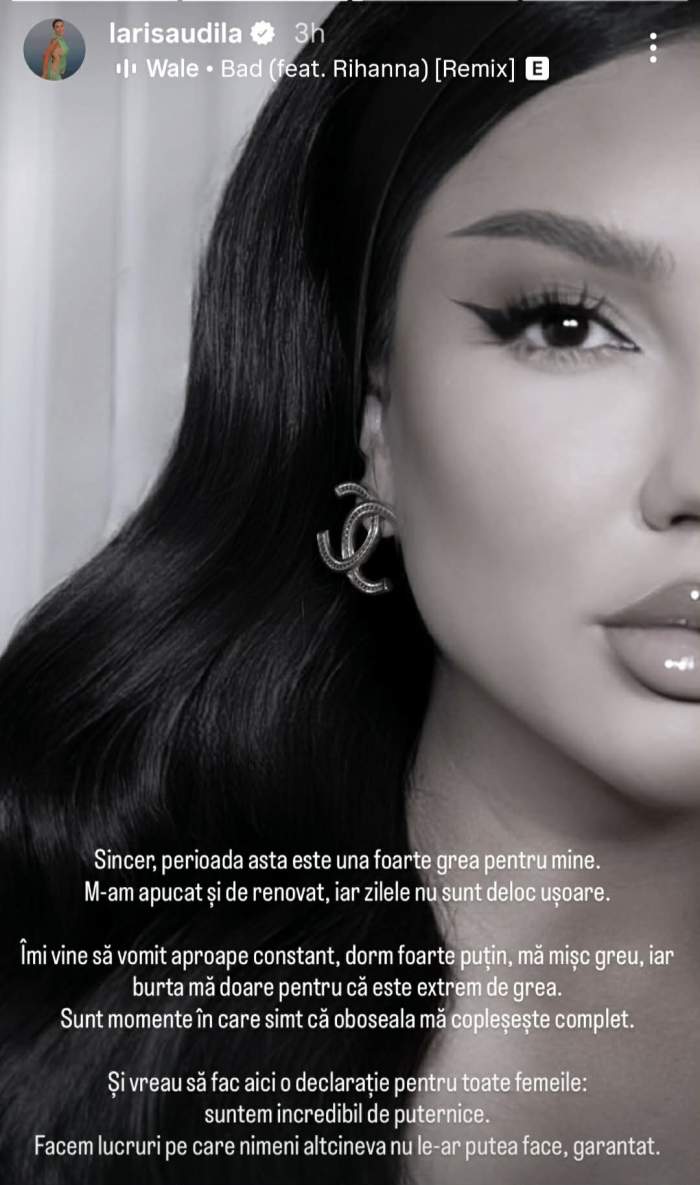 mesajul Larisei Udilă