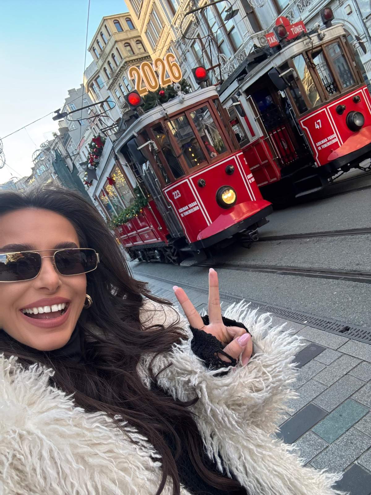 Andreea Fratila este in vacanta la Istambul