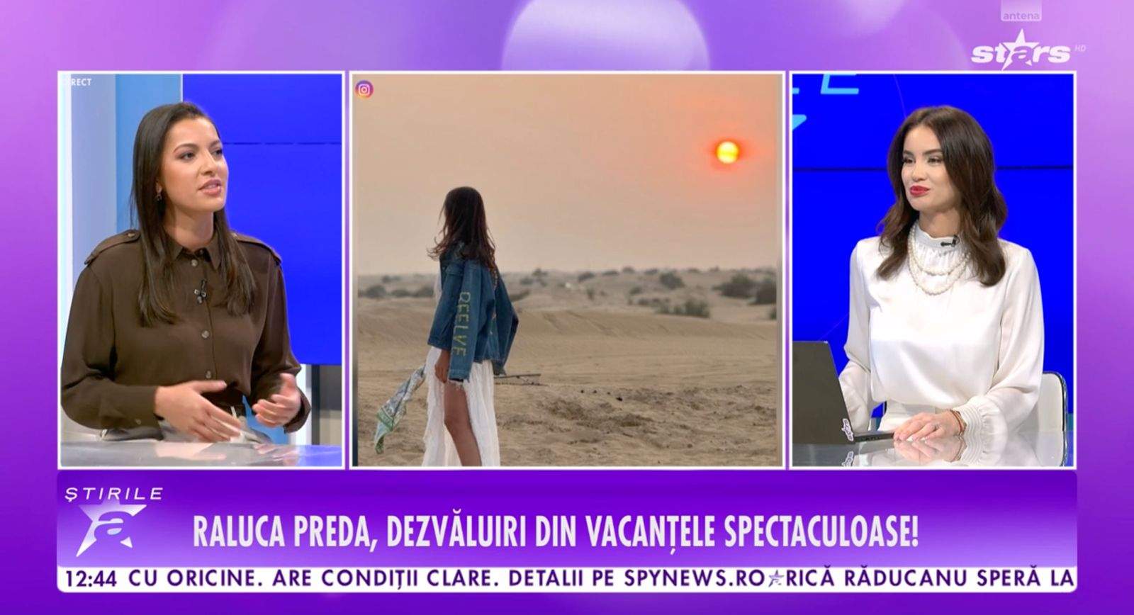 Raluca Preda, la Știrile Antena Stars