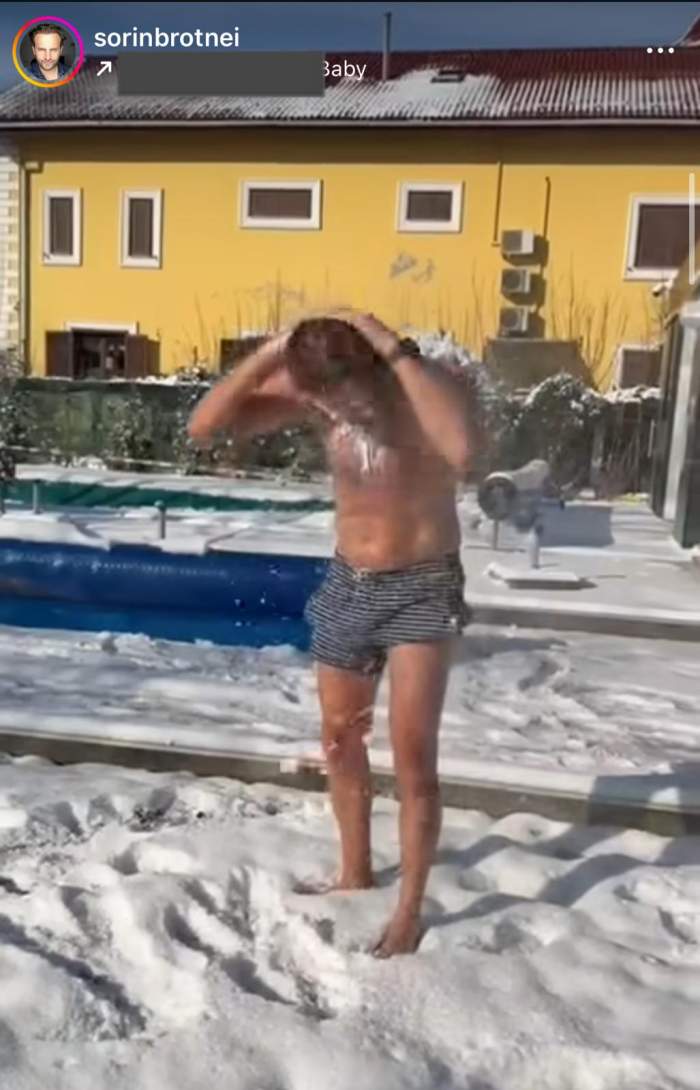 Sorin Brotnei, pe Instagram