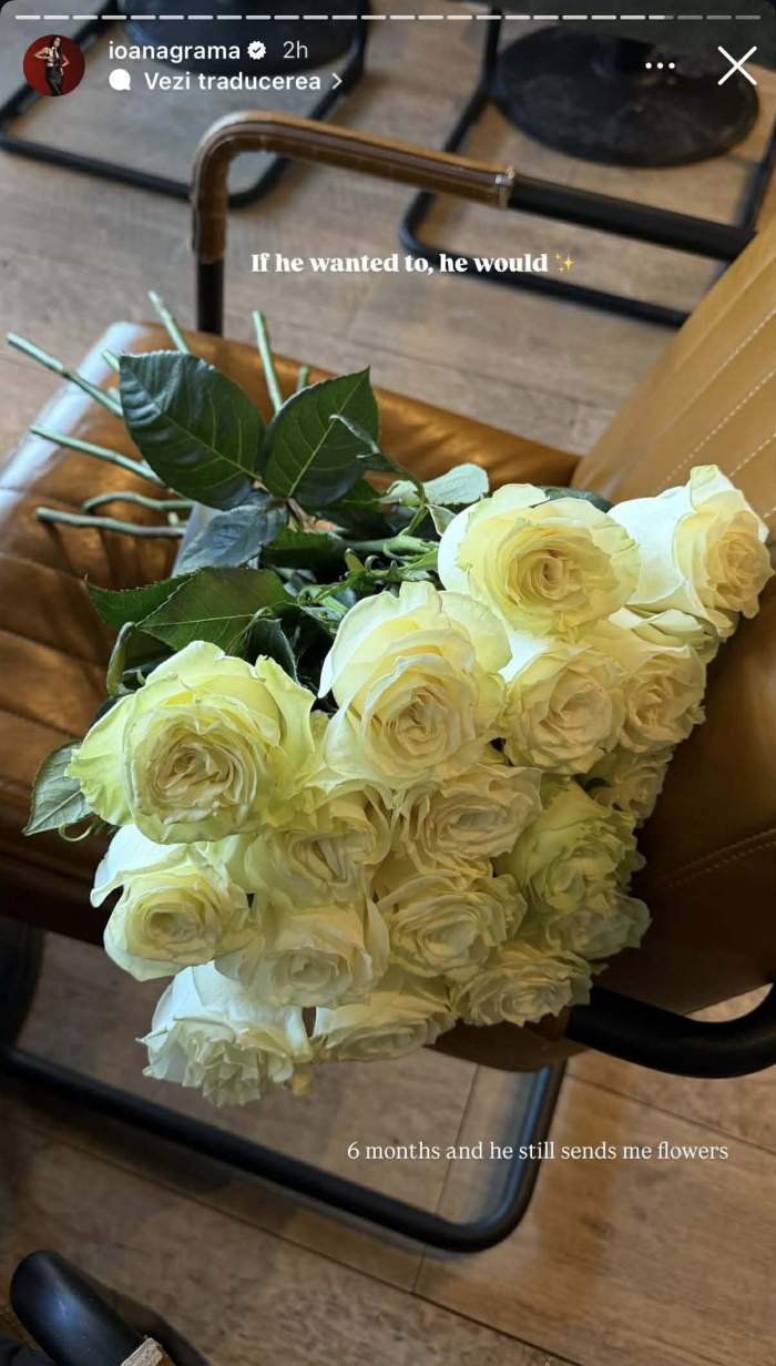 Ioana Grama, răsfățată de iubit, de la kilometri distanță. Cei sunt împreună de mai bine de șase luni