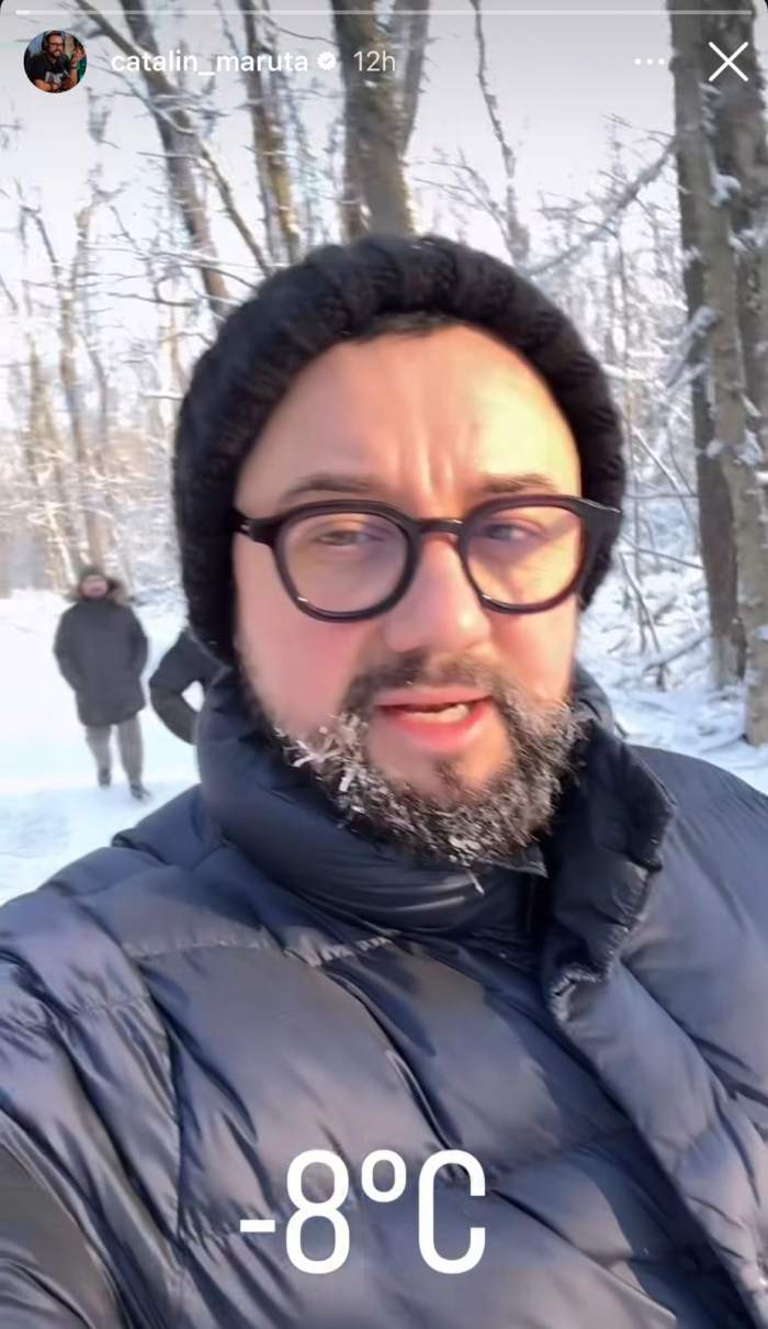 Cătălin Măruță, pe story