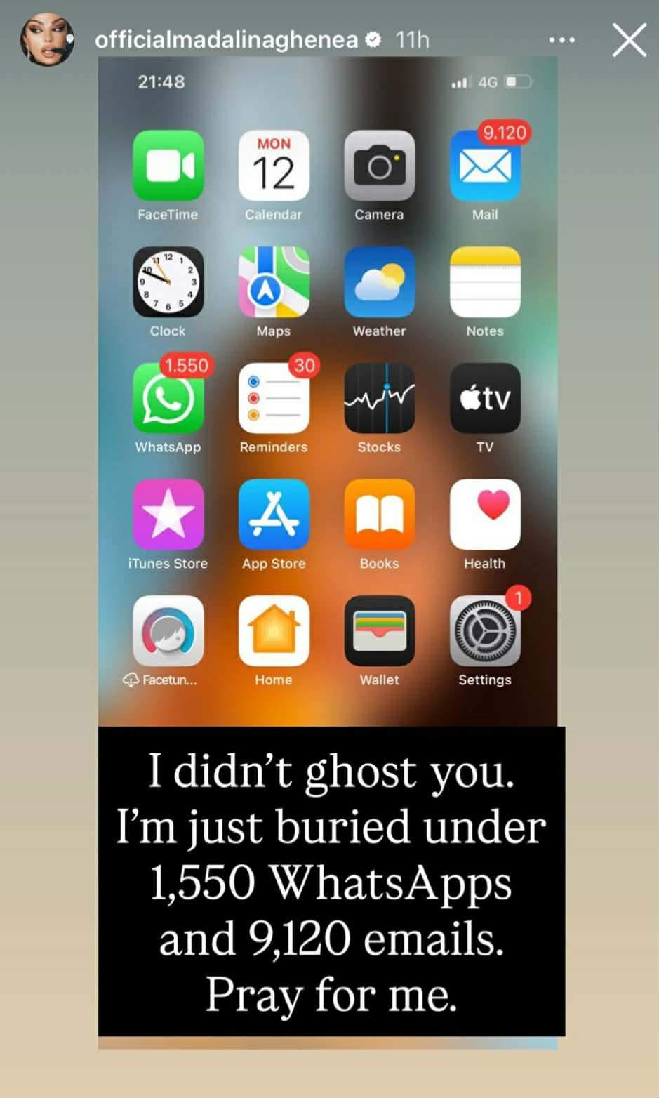 mesajele Mădălinei Ghenea