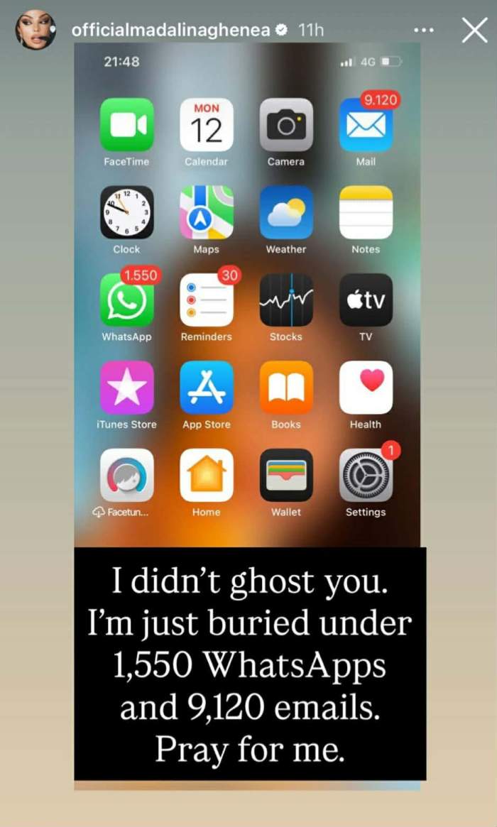 mesajele Mădălinei Ghenea