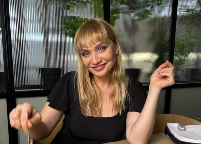 Cristina Cioran, la masă