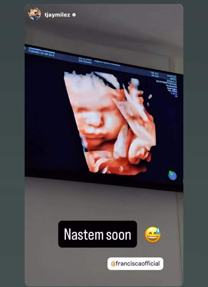 bebelușul Franciscăi și a lui TJ Miles