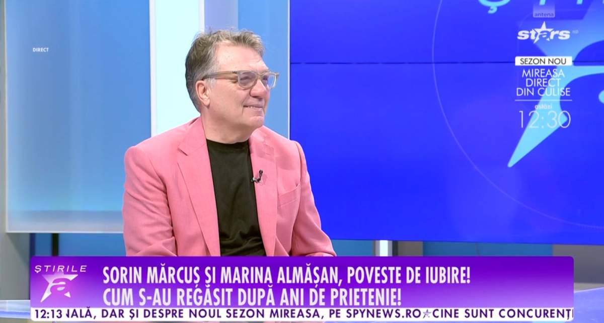 Sorin Mărcuș, la Știrile Antena Stars