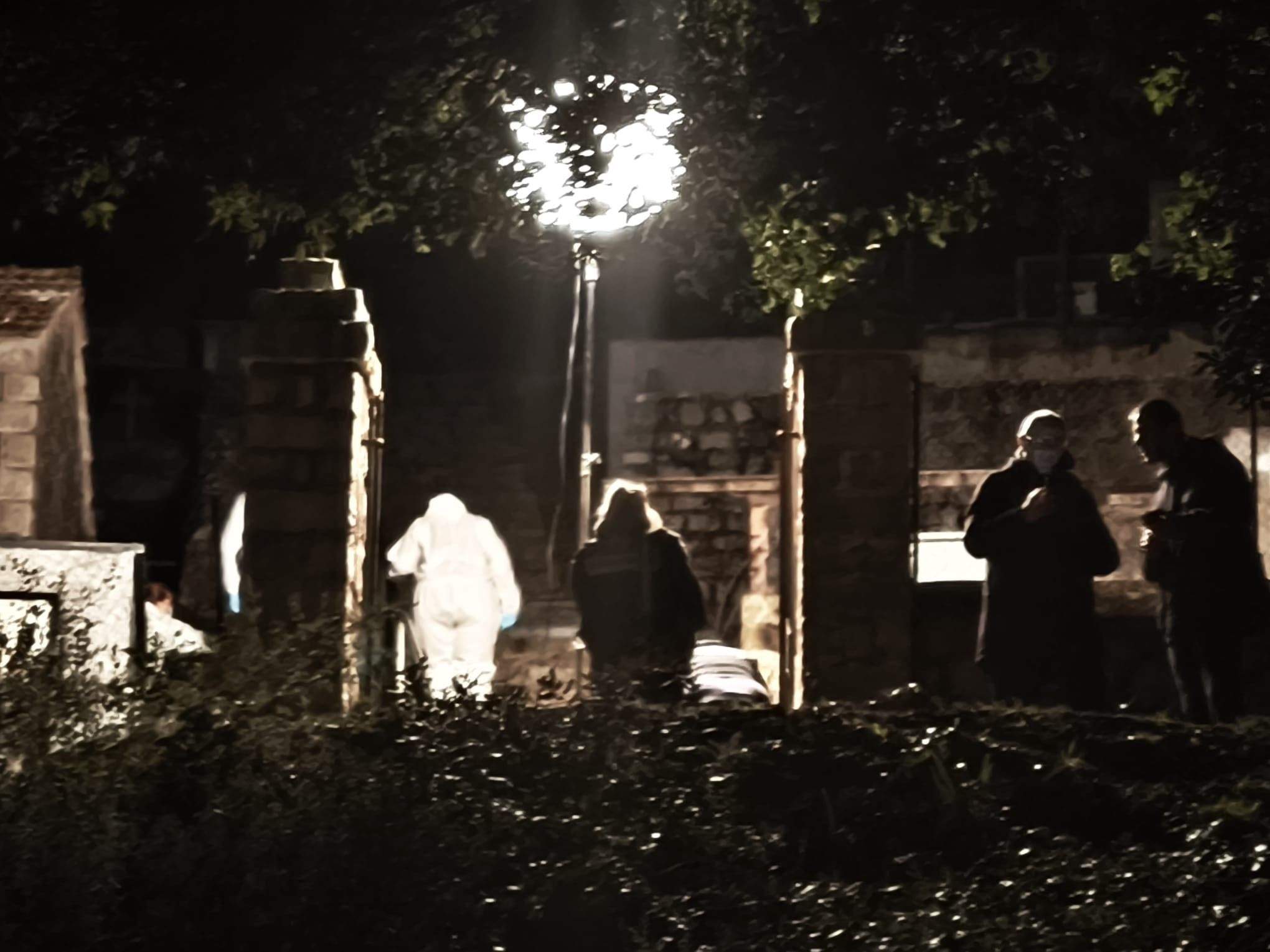 locul unde a murit Alain Orsoni