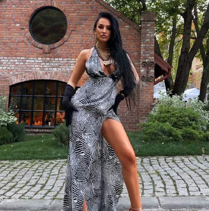 Gabriella Nastas, cu piciorul la vedere