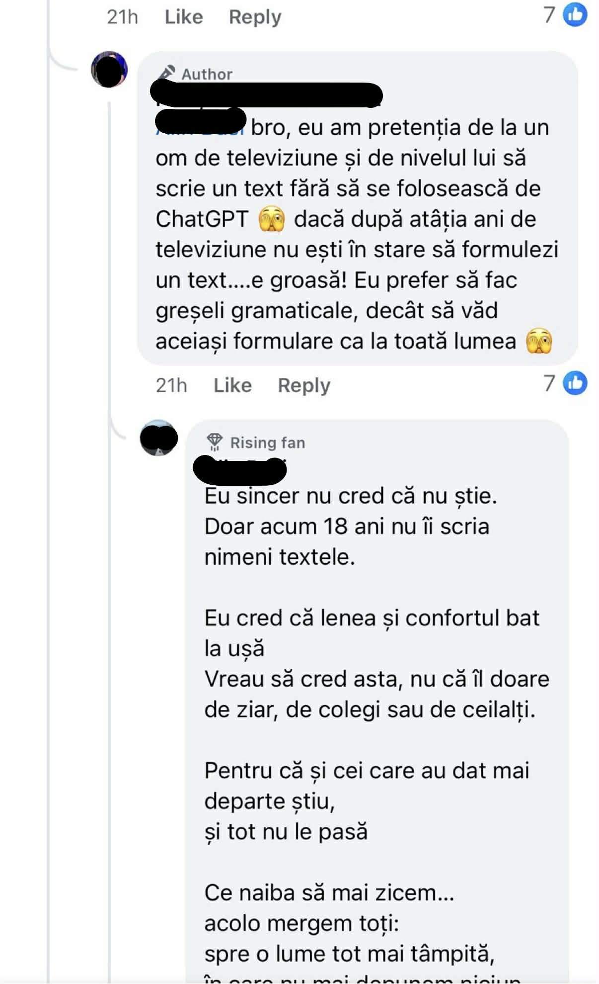 Cătălin Măruță, acuzat că și-a scris mesajul de adio cu Chat GPT! Cum au reacționat fanii