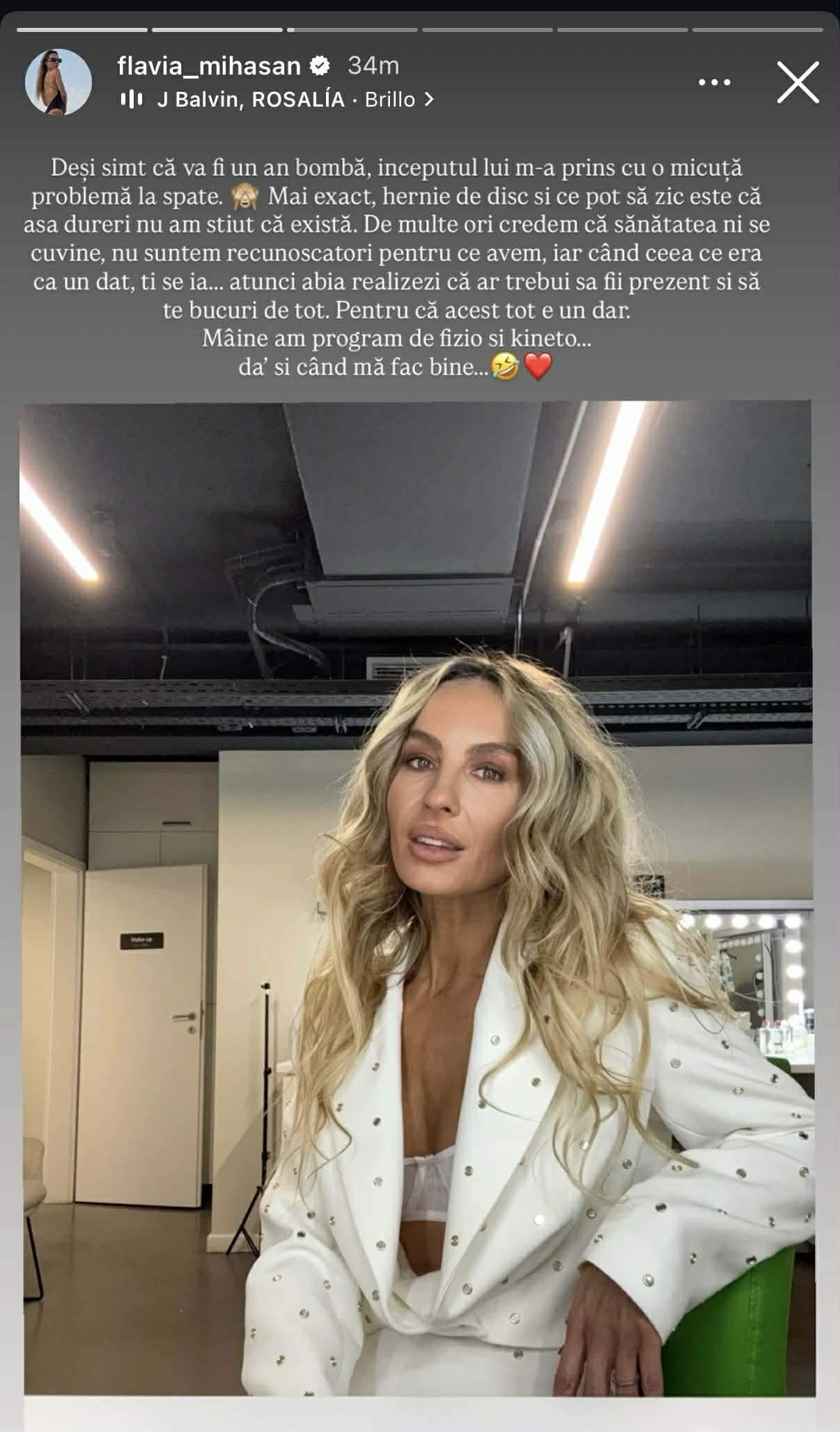 Ce probleme de sănătate are Flavia Mihășan: "Așa dureri nu am știut că există" Ce a pățit asistenta de la Neatza