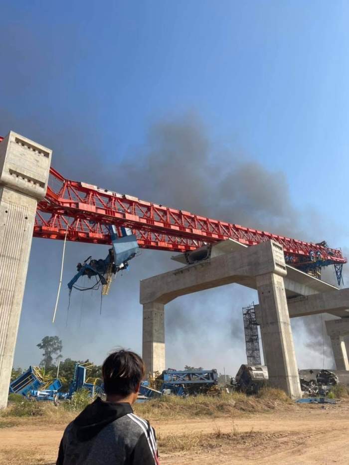 accident feroviar în Thailanda
