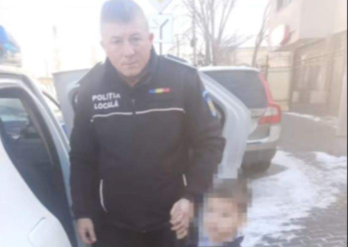 Copilul din Iași a fost găsit de poliție