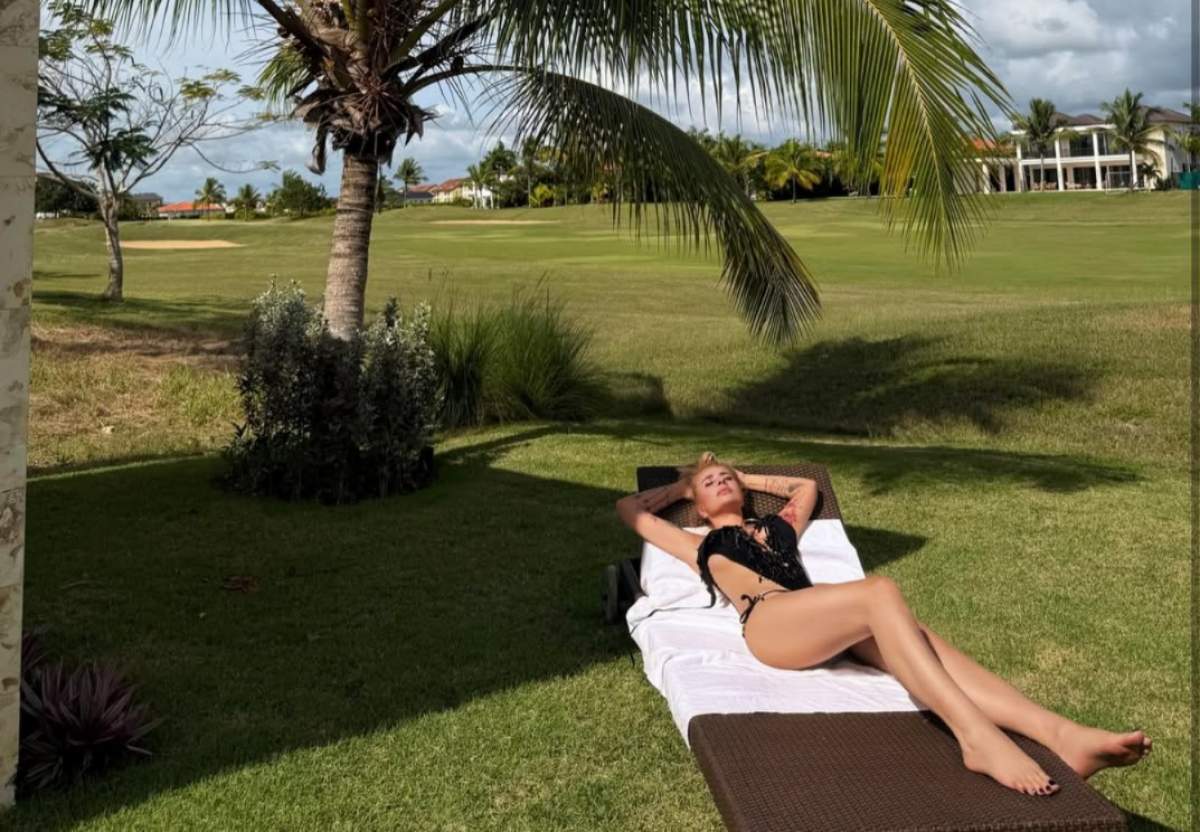 Anamaria Prodan, pe șezlong